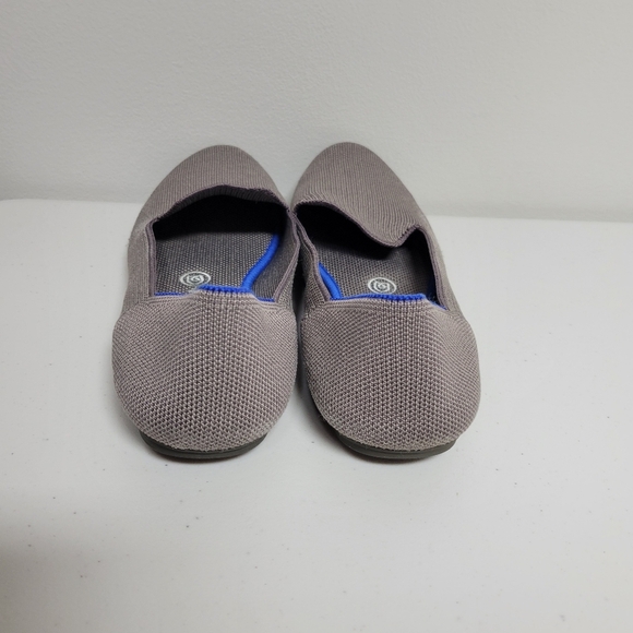 Rothy's The Loafer Mocha Round Toe Slip On Ballet Flat Shoes. - Picture 7 of 12